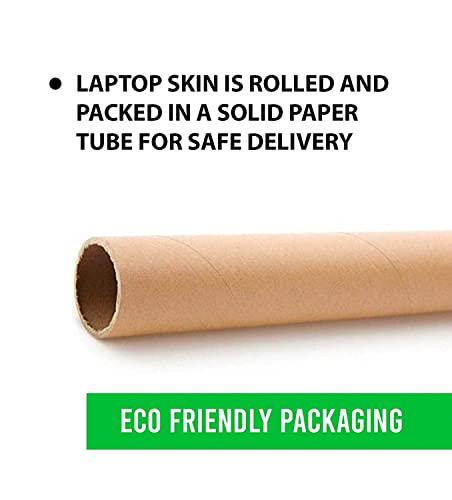 Inkykart Floral D25 Top+Wrist Pad Vinyl Laptop Skin/Sticker/Cover for 13 to 13.3 Inches Laptops Laminated-Removable-HD Quality Compatible for Hp-Dell-Sony-Lenovo-Asus etc.(13x9.2 Inches)