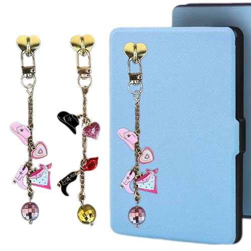 Image of 2Pcs Butterfly Flower Bracelet Strap Decorating Accessories Chain for Kindle Charm Type C Phone Hipper Gifts For Women