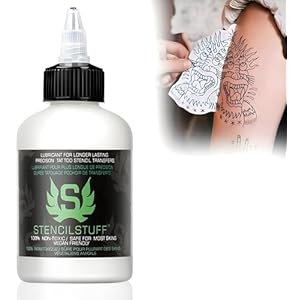 Raincol 1Pcs 4oz Stencil Stuff Tattoo Thermal Transfer Solution Bottle Application