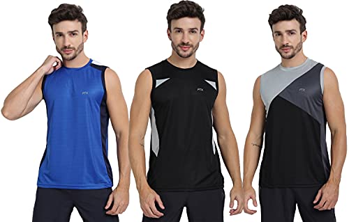 Image of FTX Men's Solid Regular Fit T-Shirt