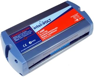 interVOLT 12V DC Stabilizer / Voltage Regulator / Power Conditioner / Battery Charger (10-16 VDC Input - 12.5/13.6 VDC Output) - Heavy Duty 7A DC-DC Isolated - Model SPCi121207