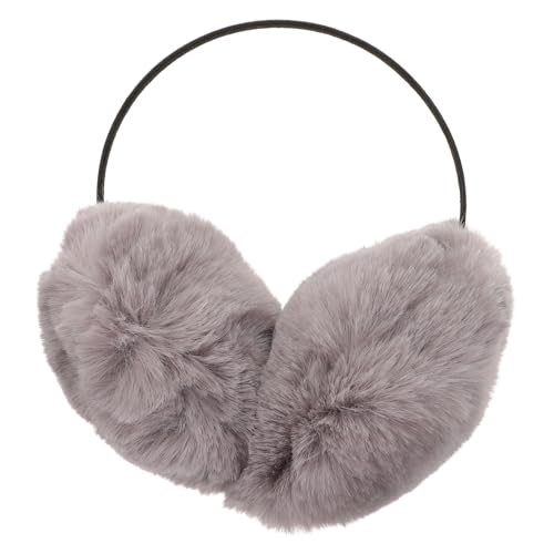 VERDANVERSE Faux Ear Muffs Plush Ear Warmers for Cold Weather Cozy Outdoor Ear Covers Fits Stylish Ear Protection for All Ages