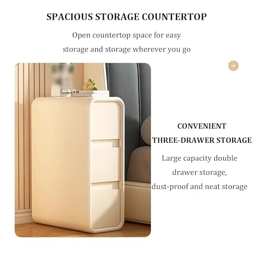 Table de chevet pour chambre compacte éliminant le désordre - 6