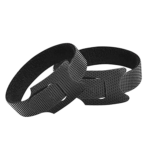 Alekor Microphone Stand Cable Clips - Boom Pole Cable Clips Clamp Plastic Mount - Multiple Sizes With Cable Ties (48 Pcs) #TOP5