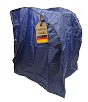 Rollatorhülle von FabaCare, Rollatorschutz, Schutzhaube für Rollator, Rollatorzelt, Abdeckhaube, Bleiband für sicheren Halt, dunkelblau, Polyester, einfach zu reinigen