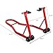 Safstar Motorcycle Stand Sport Bike Rear Wheel Lift Swingarm Paddock Stands, Rear Wheel Lift Stand for Most Sport Bike Motorcycle