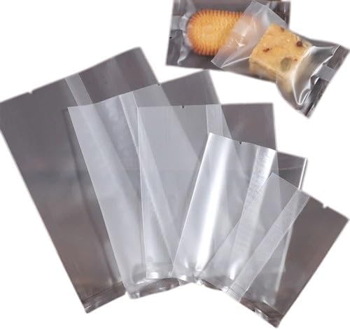 Matte Cookie Bags, 100 Pcs Frosted, Heat Seal Cellophane Bags and not Self Adhesive, Food Bag,Favors, Products (Matte 5x7'')