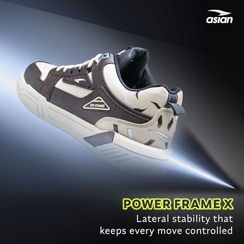 Image of ASIAN Men CHICAGO-11 Stylish Casual Mid Top Sneakers and Trendy Shoes with Laces for Men & Boys | Perfect for Wearing to Outings, and Comfortable All-Day Use, Stylish and Durable