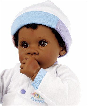 Newborn Nursery - 19" Angel Love Brown/Brown by Lee Middleton