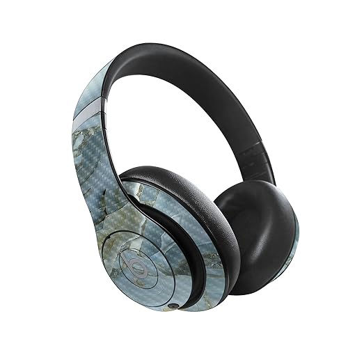 Image of MightySkins Carbon Fiber Skin Compatible with Beats Studio Pro - Crystal Rock | Protective, Durable Textured Carbon Fiber Finish | Easy to Apply