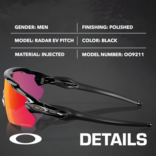 Oakley OO9211 RADAR EV PITCH - Non-Polarized Rectangle Shape Sunglasses with Official Eyewear Kit Bundle2