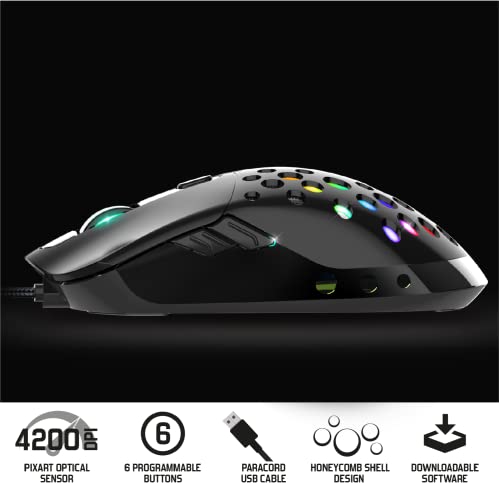RATÓN GAMING SPIRIT OF GAMER ELITE M80 HASTA 4200 DPI - Mouse gaming - Immagine 1