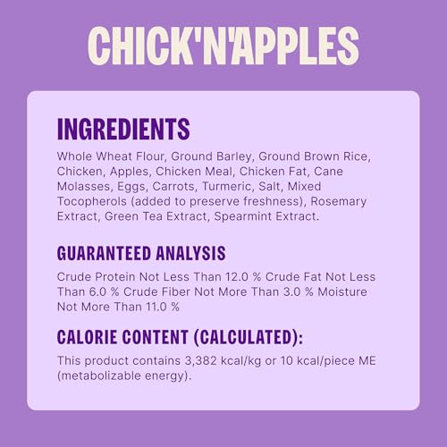 Old Mother Hubbard Classic Crunchy Natural Dog Treats, Chick'N'Apples Mini Biscuits, 20-Ounce Bag by Old Mother Hubbard – Ansicht 6