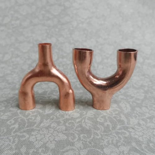 Conector en Y de cobre de 3 vías para soldar en aire acondicionado 7