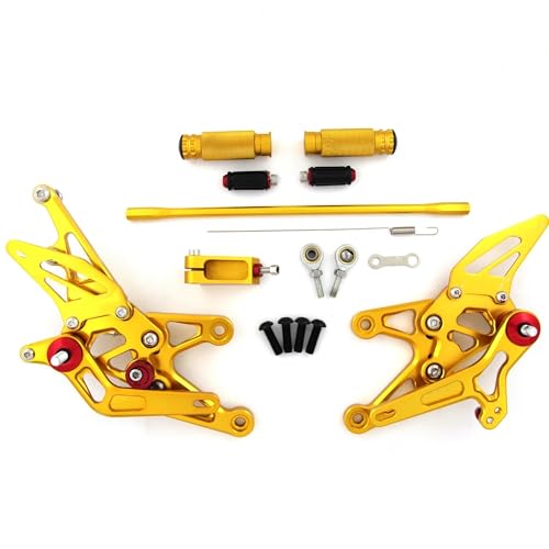 Repose-pieds YZF R1 2007-2008 réglables arrière en aluminium usiné