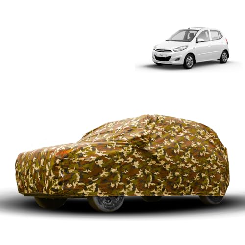 Water Proof Car Body Cover Compatible for Hyundai i-10 | Dust Pro...