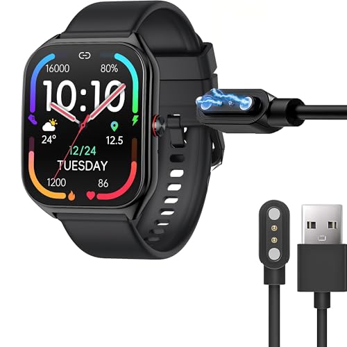 Cargador magnético de 2 pines para smartwatch Fempoin AI P139 USB duradero