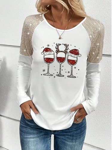 Milumia Camiseta feminina manga raglan longa 2024 primavera camisetas leopardo gola redonda blusa de