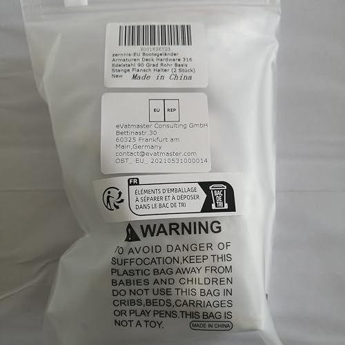 Zerniple - Supporto a Flangia per Barche, in