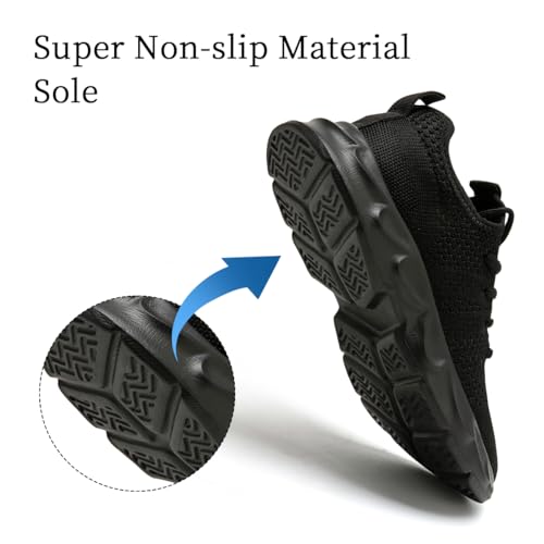 Image of Womens Walking Shoes Slip on Running Tennis Sneakers Non Slip Workout Athletic Gym Sports Breathable Mesh Lightweight Comfortable Fashion Casual Soft Sole
