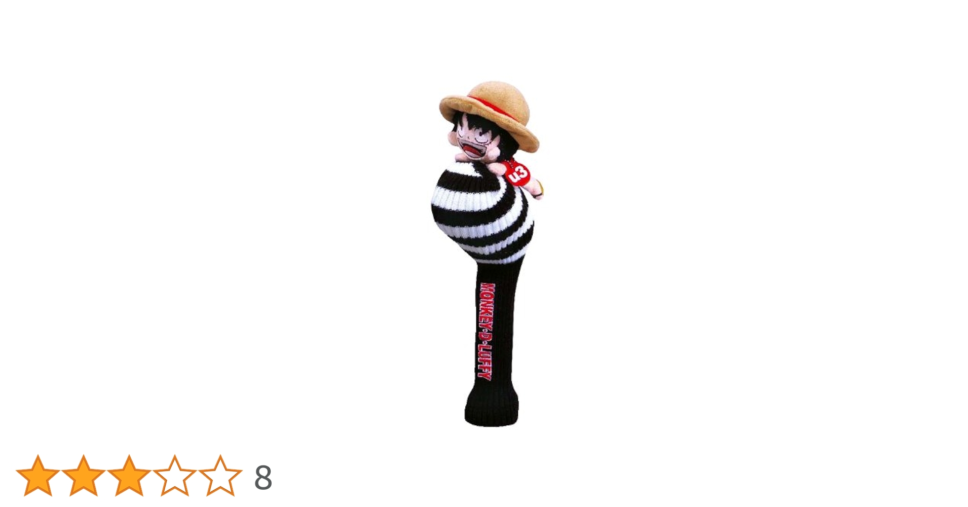 ワンピース ONE PIECE ルフィーヘッドカバー限定モデル ジオテックゴルフ公式通販サイト / ワンピース ルフィ