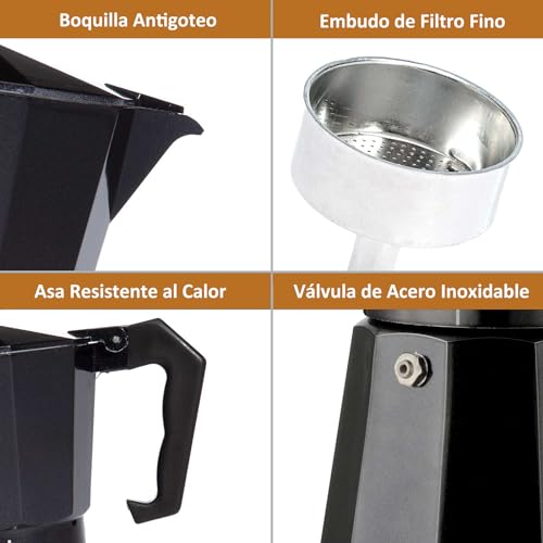 La Mejor Selección de Cafetera italiana espresso para comprar hoy. 12