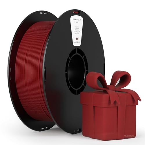 kexcelled PLA Mat Filament pour Imprimante 3D 1,75 mm +/- 0,03 mm, Texture de Couleur Mat, Convient à la Plupart des Imprimantes FDM, Bobine de 1 kg (2,2...