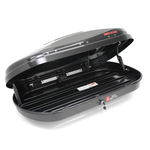 Amazon.co.jp: ルーフボックス 250L 容量 両開き デュアルオープン