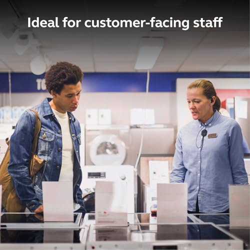 Jabra Perform 10 Wired PTT Earpiece with in-Line Clip-On Noise-Cancelling Microphone, Android Devices Only, Works with Walkie Talkie app in Microsoft Teams, Zello and Zebra, USB-C Connectivity, Black - image 3