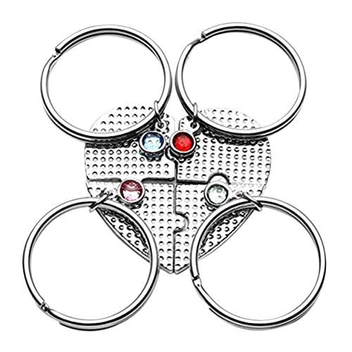 [ANDRESLAD] 1 Zbg Bestfriendsforever pY n[g L[`F[ 4lpt@~[L[`F[ pYL[`F O[̑ ̎q̂߂̃WG[ Silver