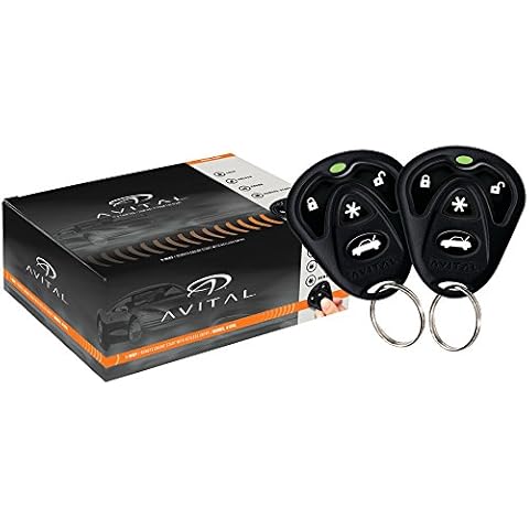 Avital 4105L 4105l Remote Start with Two 4-Button Remotes Cover