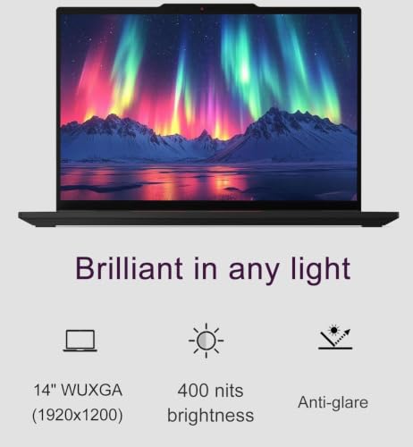 Image of Lenovo ThinkPad T14 S G6, 14 inch FHD+, Ryzen AI 7 PRO 350, 16GB DDR5, 1TB SSD | Anti-Glare 400 Nits, Business AI Laptop, > Intel Ultra 7 165U, 7500MHz RAM, Thunderbolt 4, IR Webcam, Copilot+ PC, Win 11 Pro