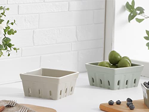 Onemore Ceramic Berry Basket thumb #1