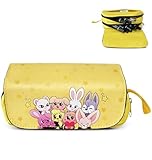 Swico Remado Cute Cartoon Marker Pen Organizer Handheld Pen Pouch Big Storage Pen Pouch Bag