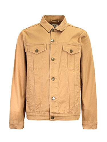 Image of VICTORIOUS Men's Distressed Denim Jacket