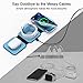 Wireless Charger 3 in 1,RTOPS Magnetic Travel Wireless Charging Station Multiple Devices,GaN 3 in 1 Charging Station,Compatible for iPhon16/15/14/13/Pro/Max,iWatch,AirPods4/3/2/Pro(Adapter Includes)