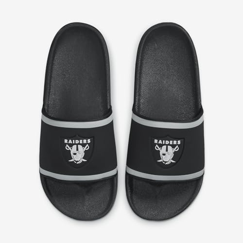 Nike Offcourt (Las Vegas Raiders) Slide (DD0542-002, Anthracite/Field Silver/White)4