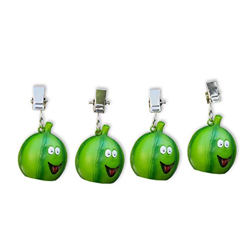 Preisvergleich Produktbild SHACAMO 4er Tischdeckenbeschwerer Wassermelone