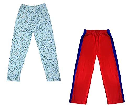 Image of indi weaves Boys and Girls Cotton Solid and Printed Pyjama /Pant /Trackpants
