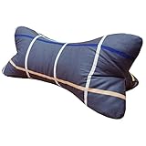 ZHIWEIKJ Neck & Cervical Pillows, Dog Bone Shaped Travel Neck Memory Foam Pillows for Car Bus Truck...
