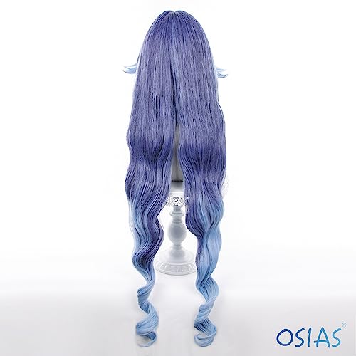 Layla Cosplay Wig Game Genshin Impact Cosplay Wig, Layla Wig - Image 4