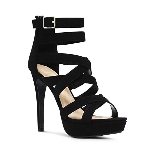 MARCOREPUBLIC-Indianapolis-Womens-Open-Toe-High-Platform-High-Heeled-Shoes-Stiletto-Dress-Sandals-Black-NBPU-65 MARCOREPUBLIC Indianapolis Women's Open Toe High Platform High Heeled Shoes Stiletto Dress Sandals - (Black NBPU)- 6.5
