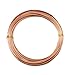 16 Gauge, 99.9% Pure Copper Wire (Round) Half Hard CDA #110 Made in USA - 25FT by CRAFT WIRE