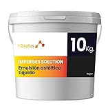 h2oplus Pintura Vulcanizante SOLUTION NEGRO · Membrana Líquida en base agua · Pintura sellante...