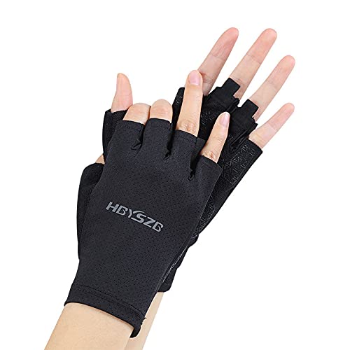HiCollie メンズグローブ サイクリンググローブ 指なし 夏用
