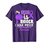 Brain is Bigger Chiari Malformation Awareness T-Shirt