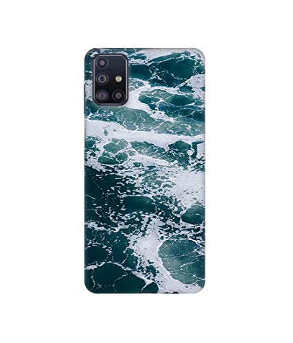Image of Amazon Brand - Solimo Designer Sea Waves 3D Printed Hard Back Case Mobile Cover for Samsung Galaxy M31s