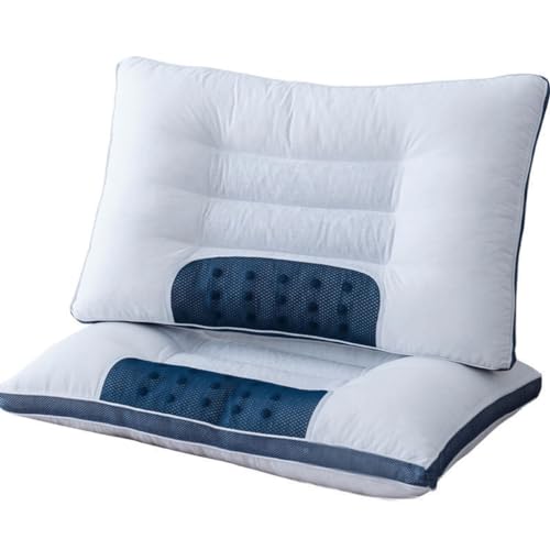 Oreiller cervical sarrasin et coton tridimensionnel pour vos nuits sereines