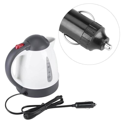 Hervidor eléctrico portátil de 1 litro 12V para auto miniatura 5