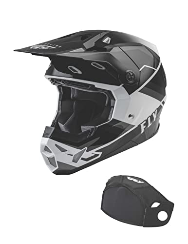 Fly Racing Cold Weather Formula Cp Helmet (Grey/Black/White, Large) #TOP18